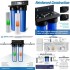 WGB22B 2-Stage 100k Gal. Whole House Water Filter System w/ Big Blue Sediment an
