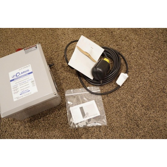 New Clarus Environmental 10-2148 Fusion Simplex Control Panel 120V/1PH/4X/0-7A