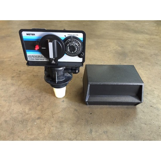 Fleck 5600 Metered Water Softener Control Valve with Cover - Brand New -