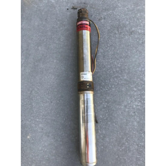Franklin motor 2hp With Control Box Craftsman Deep Well Pump