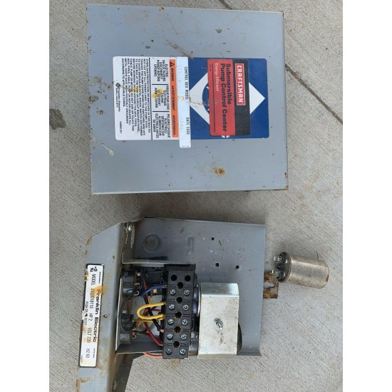 Franklin motor 2hp With Control Box Craftsman Deep Well Pump