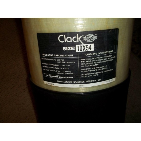 CHARGER WATER TREATMENT PRODUCTS FILTER PREP WATER FILTRATION SYSTEM WS1 W/TANK