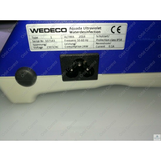 WEDECO Type 1 Microcomputer WEDECO Altima Aquada Ultraviolet Water Disinfection