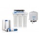 Well Water Reverse Osmosis Water System 6 Stage Permeate Pump UV Scale Reduction