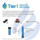 Tier1 Essential Certified Series Salt Free Water Softener 1 - 3 Bathrooms