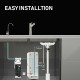 Frizzlife Reverse Osmosis Under Sink Water Filter System 600GPD Alkaline 6-stage