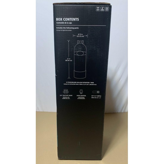A.O. Smith Central water filter Whole House Water Filtration System 938433 NEW