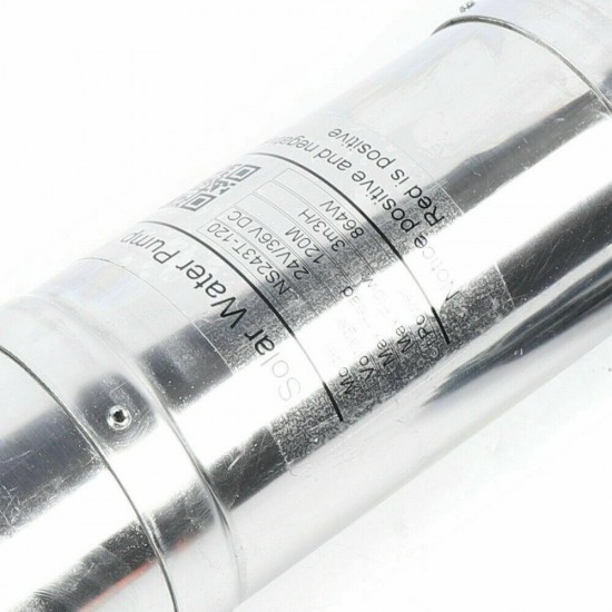 864W 3m3/h Solar Submersible Deep Well Water Pump Well Garden Irrigation 120m US