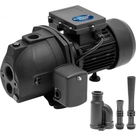 Superior Pump Convertible Jet Pump - 744 GPH, 3/4 HP, Model# 94715