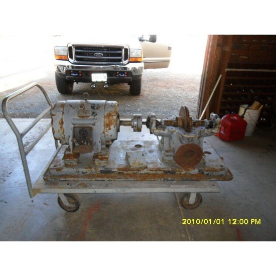 Irrigation water pump - Allis Chalmers 30HP centrifugal pump with 30HP