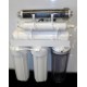 6 Stage RODI Reverse Osmosis/DI Water Filter System + PERMEATE PUMP + 6 GAL TANK