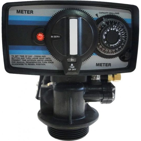 64,000 Grain Fleck 5600 Mechanical Metered w/ Turbulator for Iron Removal