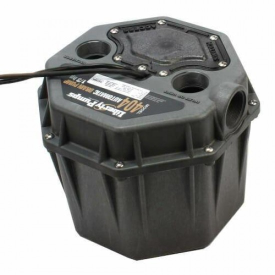 Liberty Pumps 404 1/3 Hp Residential Drain Pump With Quicktree Technology