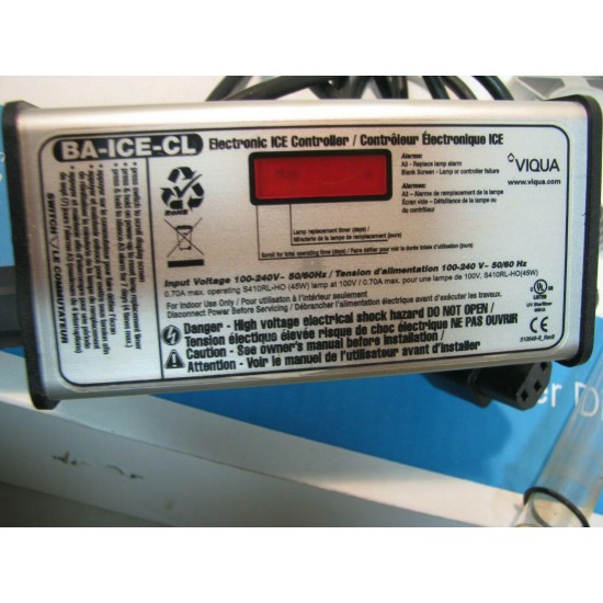 Viqua VH410 UV DISINFECTION SYSTEM  Complete with sensor, lamp, sleeve, manual