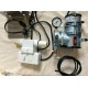 GAST Air Pump with Grid Products Water Flow Switch attached & Mounting Bracket