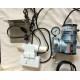 GAST Air Pump with Grid Products Water Flow Switch attached & Mounting Bracket