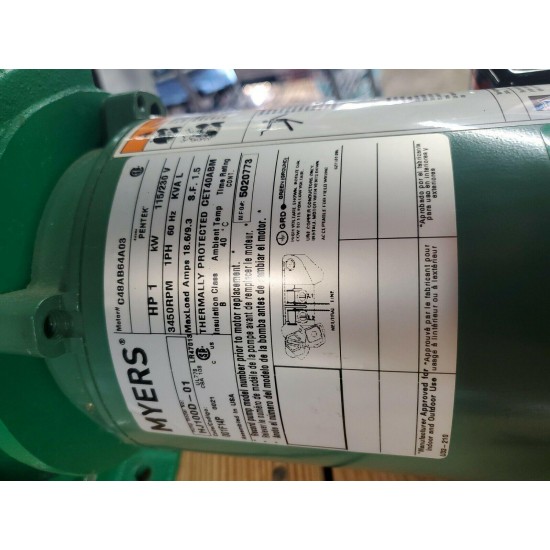 deep well jet pump. irrigation pump. booster pump 1HP Myers