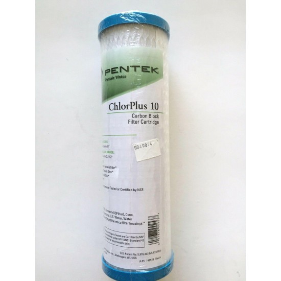 PENTEK CHLORPLUS 10 CARBON BLOCK CHLORAMINE FILTER 2.5