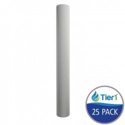 Fits Pentek PD-10-20 Comparable 10 Micron 20x2.5 Sediment Water Filter 25 Pack