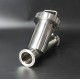 3-1/2'' SS304 Y Type Sanitary Strainer Filter High Flow Quick Filter 100 Mesh