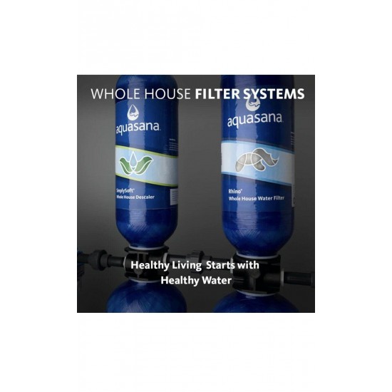 AQUASANA  EQ-1000 10yr 1,000,000 Gal Whole House Water Filter System - NEW