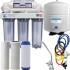 Reverse Osmosis Hi Alkalinity Ionizer ORP Clear Filter System Large 5 Gal Tank