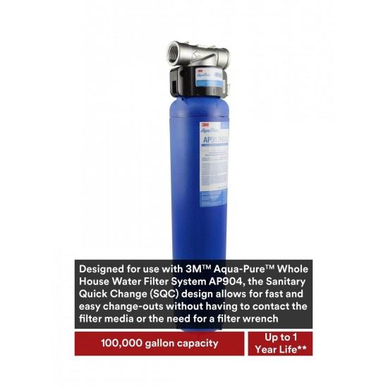 Aqua Pure House Sanitary Change Replacement Water Filter Appliance Protection
