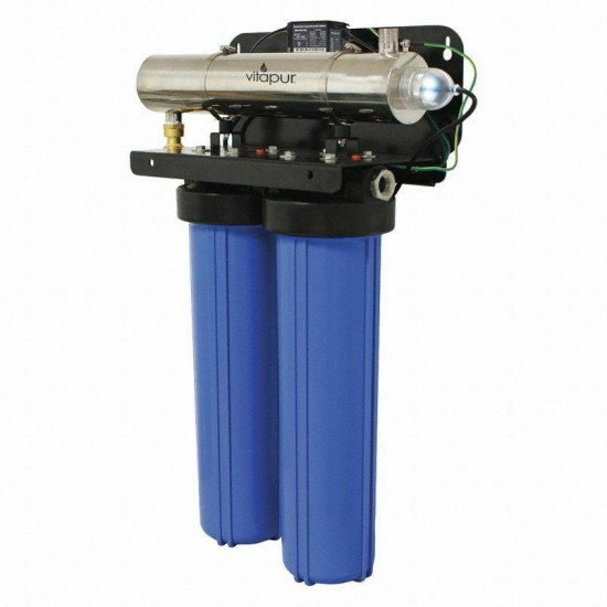 Vitapur Whole-Home VPS1140-1 Filtration and UV Disinfection Water System, 8 Gpm
