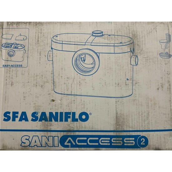 Saniflo 081 0.5 HP 120 V SaniAccess 2 Waste Macerating Pump