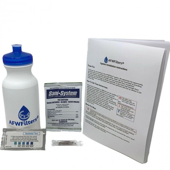 Complete 1.5 Cu Ft 48k Purolite C100EFM Fine Mesh Iron Water Softener with Fleck