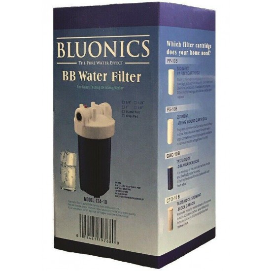 55W Ultraviolet Light UV Sediment & Carbon Well Water Filter Purifier