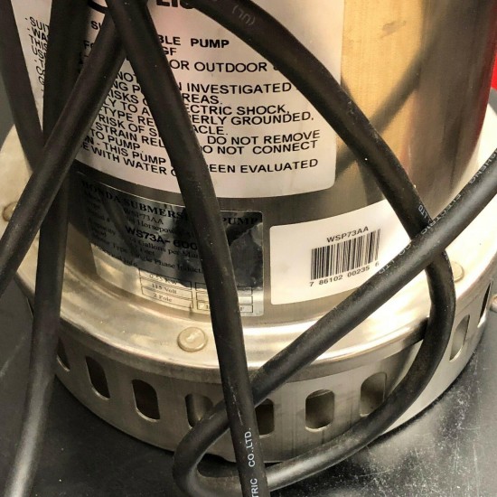 HONDA SUBMERSIBLE WATER PUMP - WSP73AA