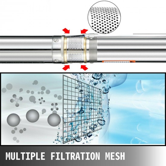 Deep Well Submersible Pump, 4