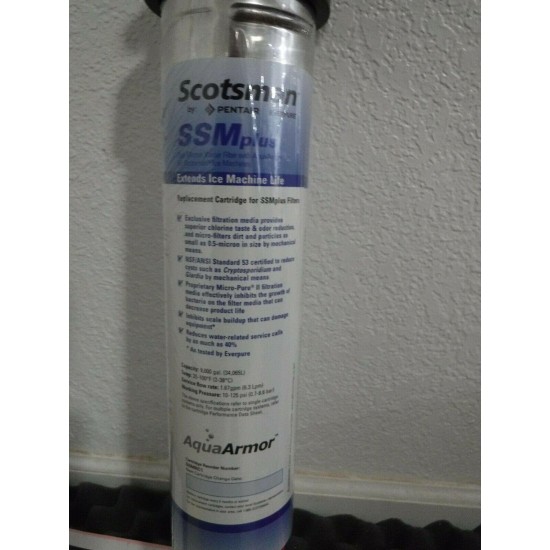 Scotsman SSM1-P  SSM PLUS SYS SINGLE  AquaAmor  SSMRC1 NEW.
