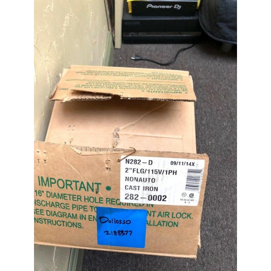 Zoeller N282-D Submersible Pump