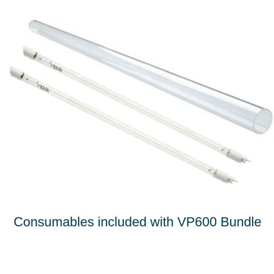 Viqua VP600 UV Bundle: 30 GPM Commercial Water Sterilizer + Plus Extra Lamp
