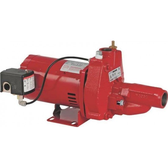 NEW FRANKLIN ELECTRIC RED LION RJC-75 3/4 HP CONVERTIBLE WELL JET PUMP 5008412