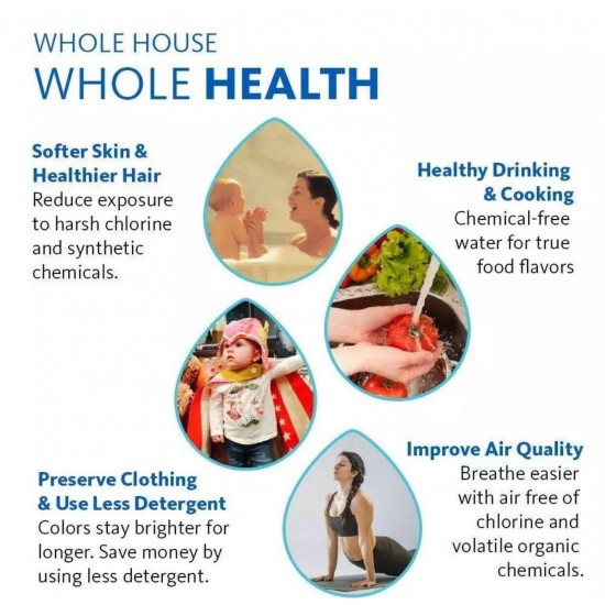 Austin Springs by Aquasana 3-Year 300k Whole House Water Filtration + Softener