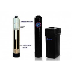 WELL WATER SOFTENER AND IRON FILTER WATER SYSTEM + KDF85 | 32,000 grain 9x48