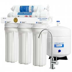 APEC 5 Stage 90GPD High Flow Certified Reverse Osmosis Water Filter System RO-90