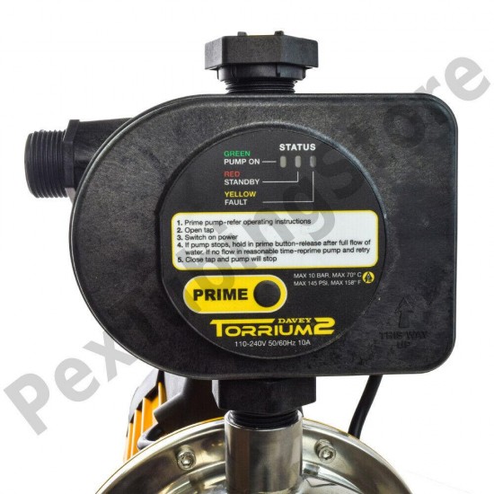 Davey BT20-30  Booster Pump with Torrium2  Controller