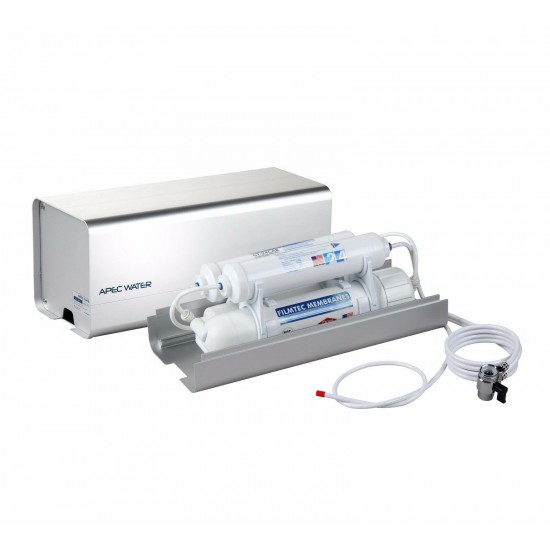 APEC 4-Stage 90 GPD Countertop Reverse Osmosis Water System With Case RO-CTOP-C