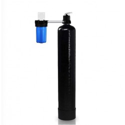 Whole House Carbon Home Manual Water Filter System 1 cu ft + Big Blue Pre-Filter