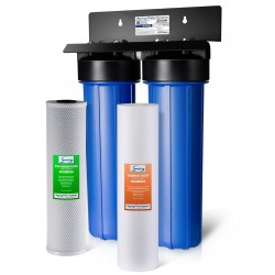 iSpring Whole House Water Filter 2 stage Big Blue 1