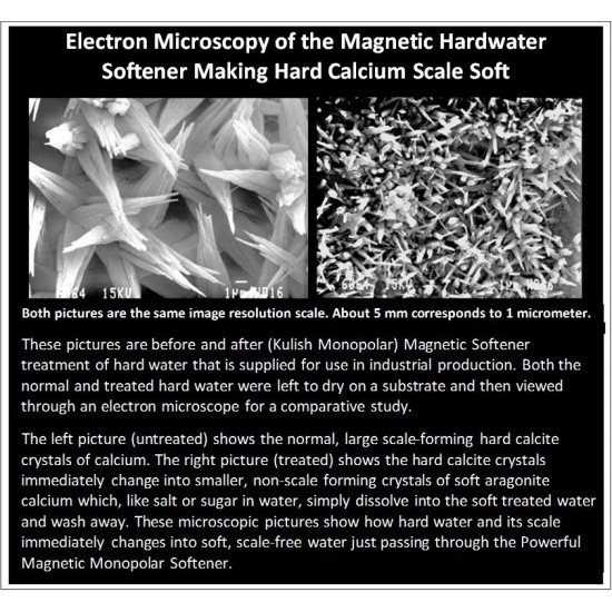 BEST Natural Water Softener Magnet Lifetime Guarantee Save Money EnviroMagnetics