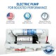APEC 5 Stage 45 GPD Reverse Osmosis Water Filter System For Low Pressure RO-PUMP