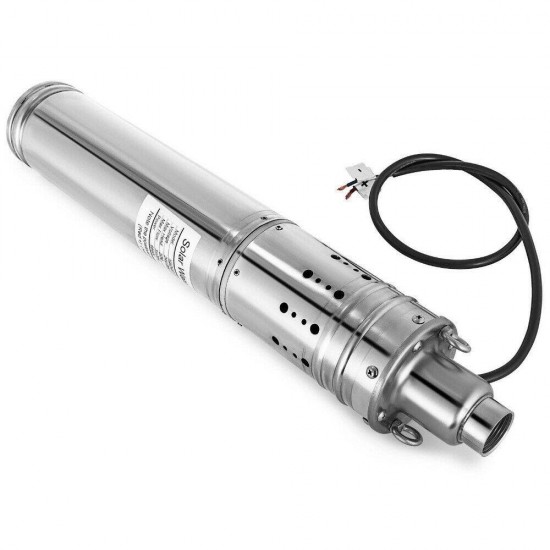 24VDC 3m3/H, 90M Lift Solar Powered Submersible Bore Hole Deep Well Water Pump