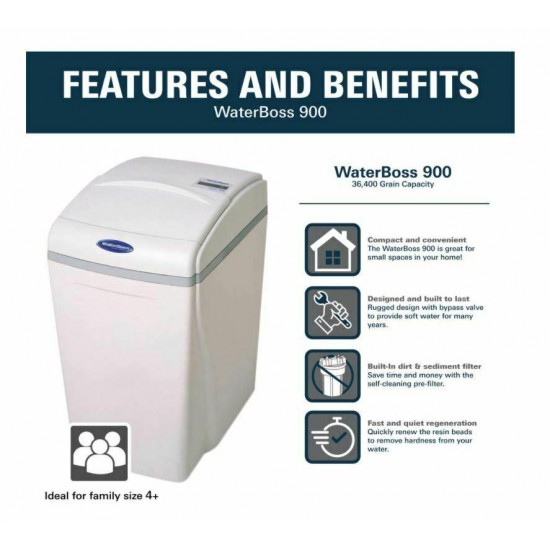 WaterBoss 950 Water Softeners 22000 35 Grain New In Box Sealed