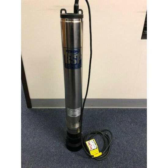 Strom 4 Inch Automatic Bottom Suction Cistern Pump - 25GPM, 3/4HP, 115V, 60Hz