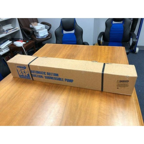 Strom 4 Inch Automatic Bottom Suction Cistern Pump - 25GPM, 3/4HP, 115V, 60Hz